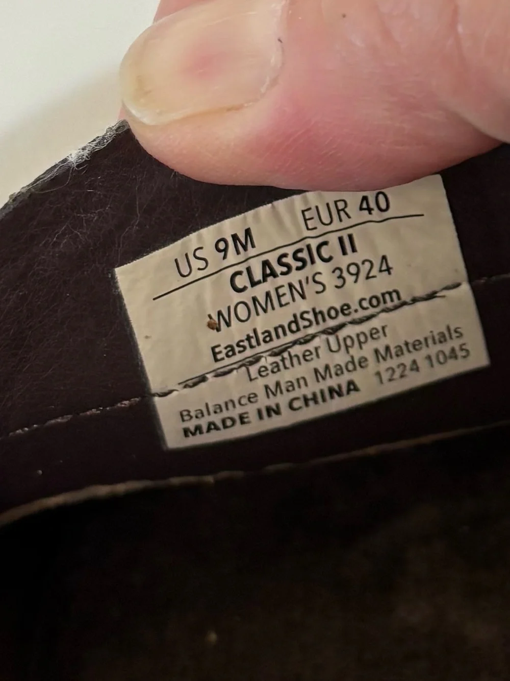 Eastland Classic II Penny Loafers Brown Leather Memory Foam Shoes Women’s 9M